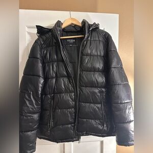 Guess Men’s Hooded Puffer Coat
